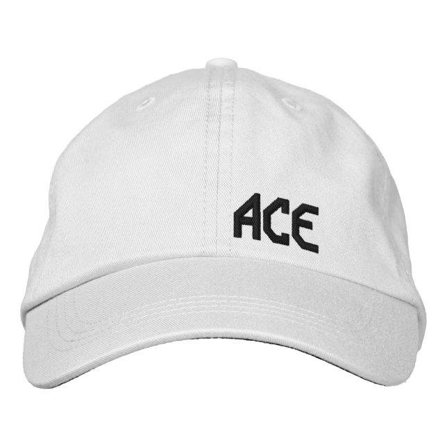Gorra Bordada ACE Tennis Gear (Anverso)