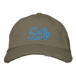 Gorra Bordada Actuando con sal Gracioso sarcasmo dicho