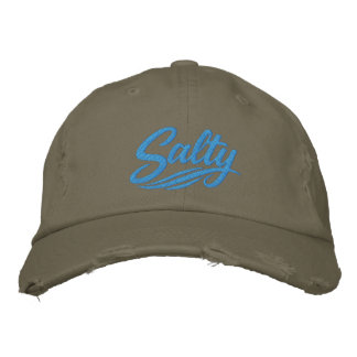 Gorra Bordada Actuando con sal Gracioso sarcasmo dicho