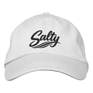 Gorra Bordada Actuando con sal Gracioso sarcasmo dicho