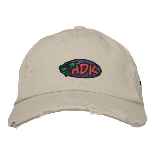 Gorra Bordada Adirondack, Lago Raquette, Cap (Anverso)