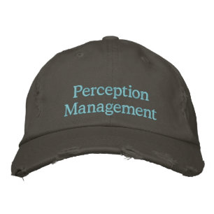 Gorra Bordada Administración de percepción