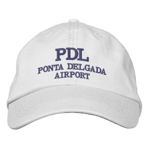 Gorra Bordada Aeropuerto PDL Ponta Delgada