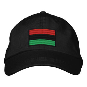 Gorra Bordada Afroamericano