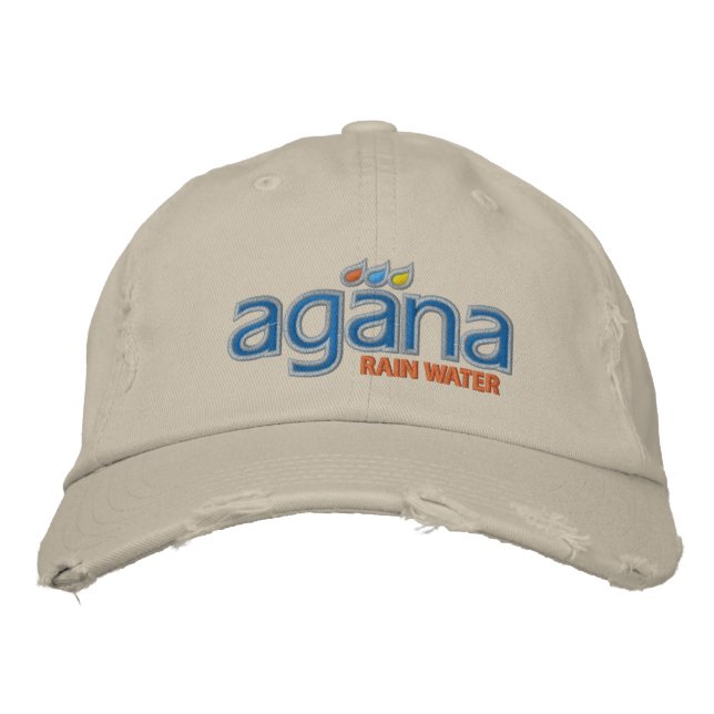 Gorra Bordada Agana - Tapón de logotipo (Anverso)