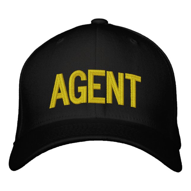 GORRA BORDADA AGENTE (Anverso)