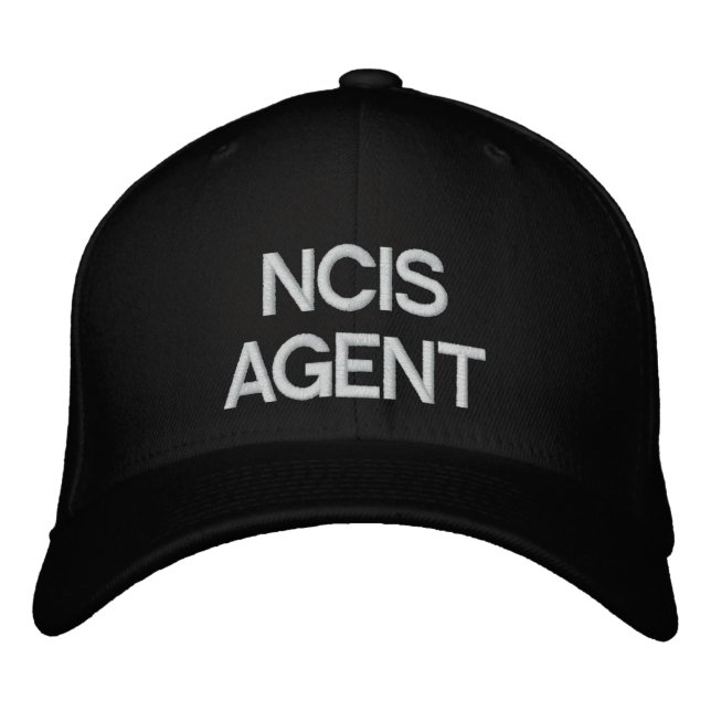 GORRA BORDADA AGENTE NCIS (Anverso)