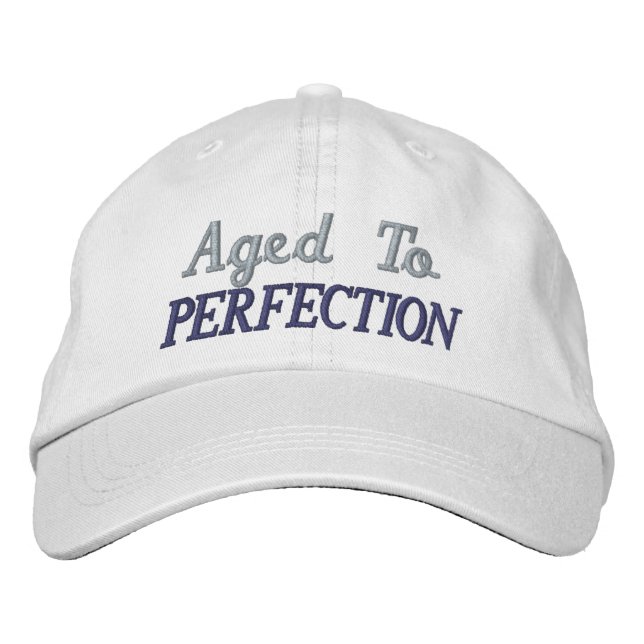 Gorra Bordada Ageto al cumpleaños de Perfección (Anverso)