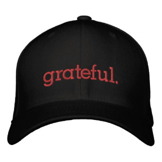 Gorra Bordada Agradecimiento Día de Acción de Gracias