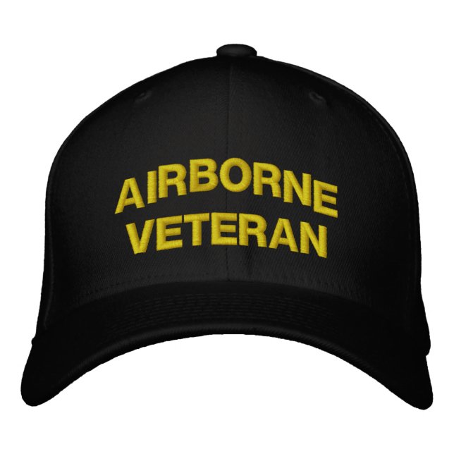 GORRA BORDADA AIRBORNE VETERAN (Anverso)