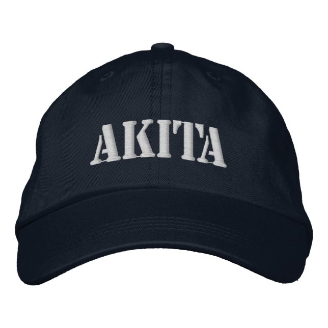 GORRA BORDADA AKITA (Anverso)