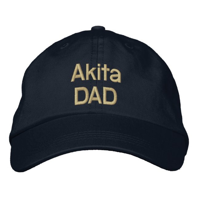 Gorra Bordada Akita DAD (Anverso)