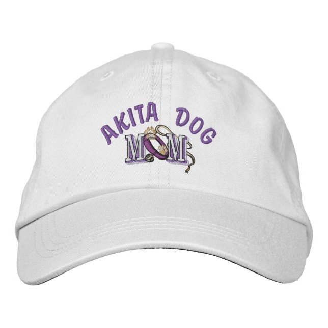 Gorra Bordada Akita Dog MOM (Anverso)