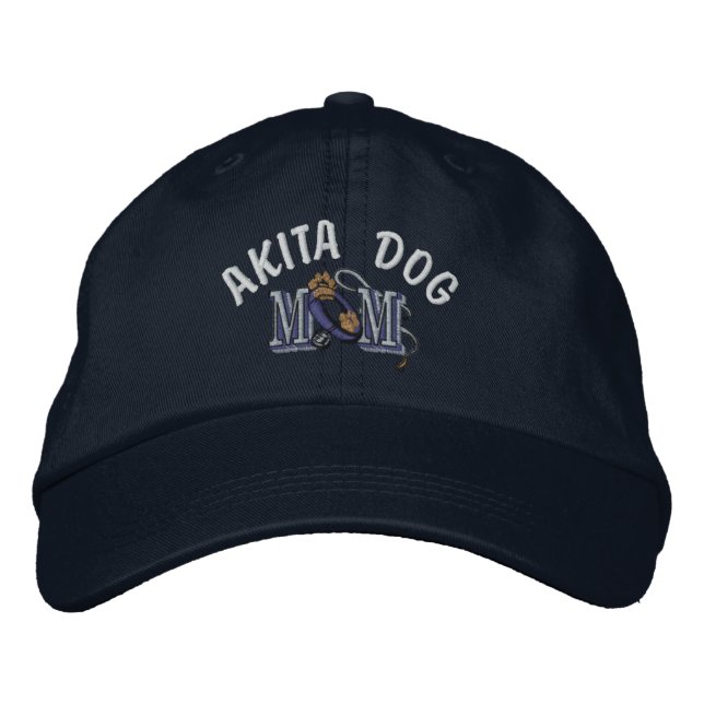 Gorra Bordada Akita Dog MOM (Anverso)