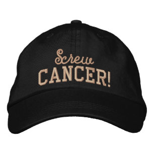 Gorra Bordada Al diablo las letras de cada grano de cáncer uteri