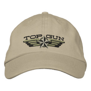 Gorra Bordada Alas del piloto de distintivos de la buena estrell