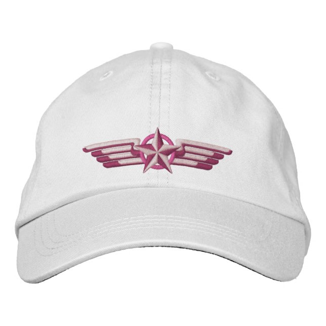 Gorra Bordada Alas del piloto de distintivos estelares con borda (Anverso)