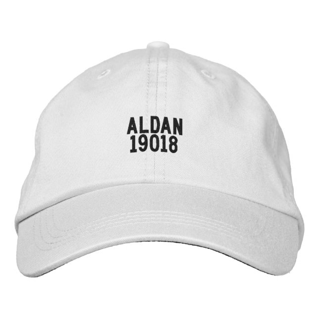 Gorra Bordada ALDAN Sombrero Pennsylvania (Anverso)