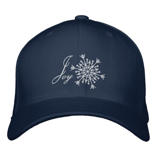Gorra Bordada Alegría de Snowflake (Anverso)