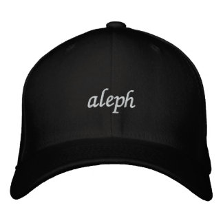 Gorra Bordada Aleph - alfabeto hebreo adaptable