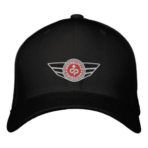 Gorra Bordada All-cap negro con logotipo MCR bordado rojo