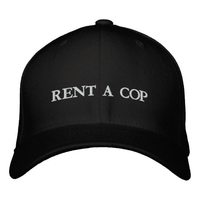 GORRA BORDADA ALQUILER UN COP (Anverso)