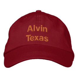 Gorra Bordada Alvin Texas