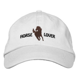 Gorra Bordada Amante de los Caballos - Diferentes 