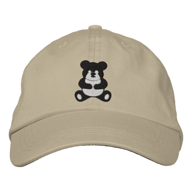 Gorra Bordada Amante de Panda (Anverso)