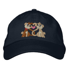 Gorra Bordada Amar a los monos