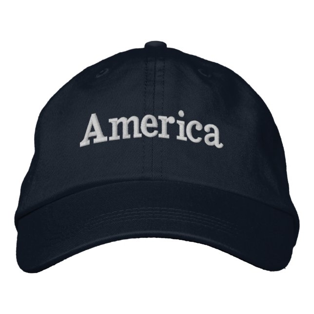 Gorra Bordada América (Anverso)