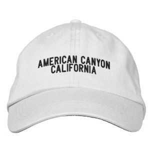 Gorra Bordada AMERICAN CANYON California Sombrero