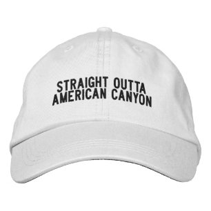 Gorra Bordada AMERICAN CANYON California Sombrero