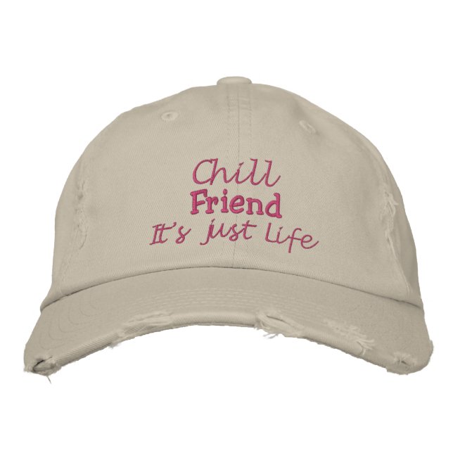 Gorra Bordada Amigos  (Anverso)