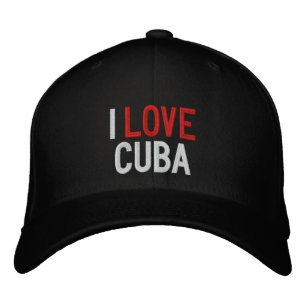 GORRA BORDADA AMO A CUBA