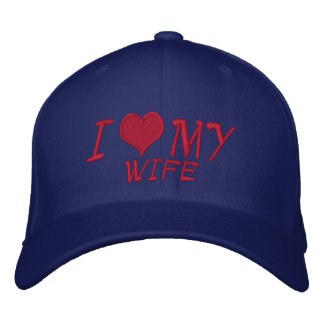 Gorra Bordada Amo a mi esposa