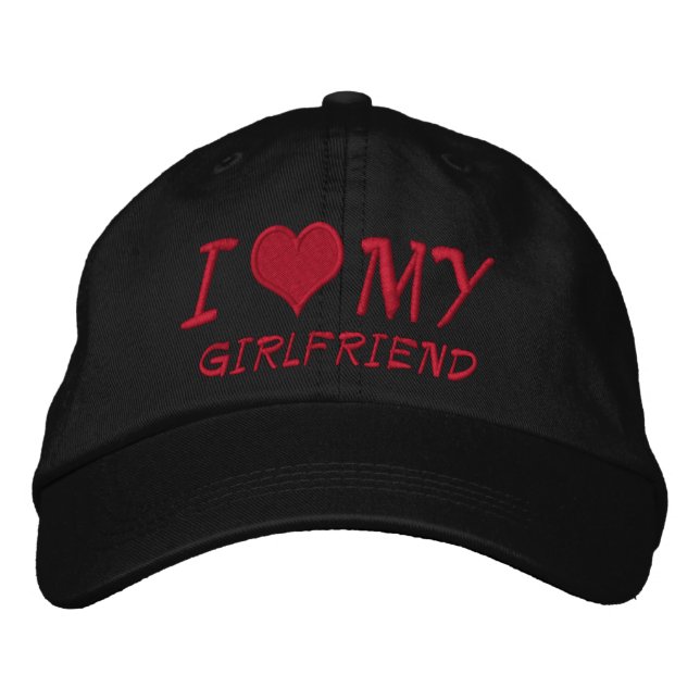 Gorra Bordada Amo A Mi Novia (Anverso)