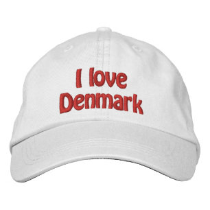 Gorra Bordada Amo Dinamarca