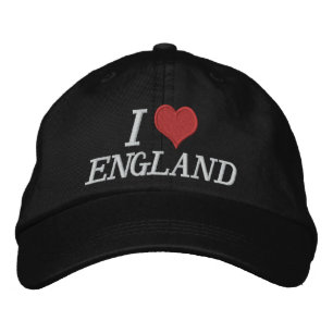 Gorra Bordada Amo Inglaterra