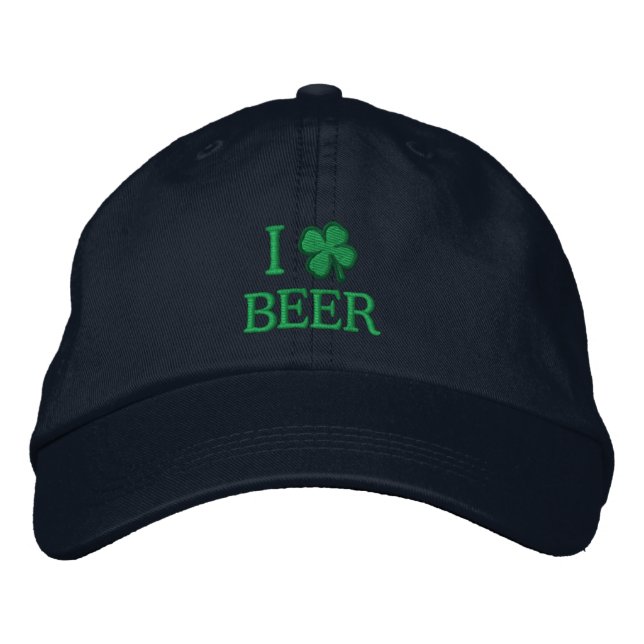 Gorra Bordada Amo La Cerveza (Anverso)