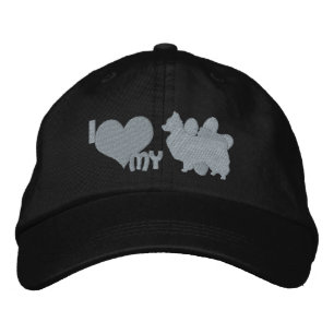 Gorra Bordada Amo mi Monocromo Papillon