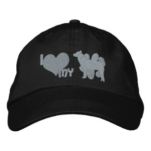 Gorra Bordada Amo mi Monocromo Shiba Inu