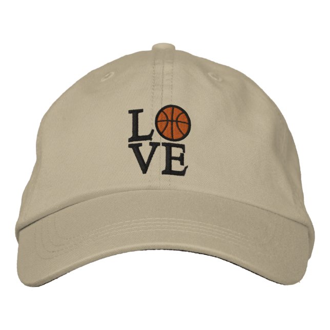 Gorra Bordada AMOR AL Básquetbol (Anverso)