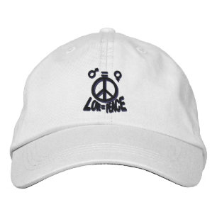 GORRA BORDADA AMOR = PAZ
