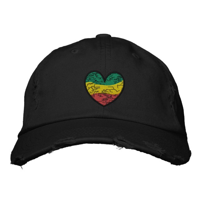 Gorra Bordada Amor Reggae (Anverso)