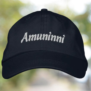 Gorra Bordada Amuninni