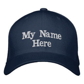 Gorra Bordada Añadir su nombre o texto Elegir el color del hilo