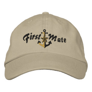 Gorra Bordada Anclaje estelar náutico de primer nivel negro