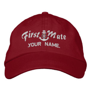 Gorra Bordada Anclaje personalizado de primer mástil de vida