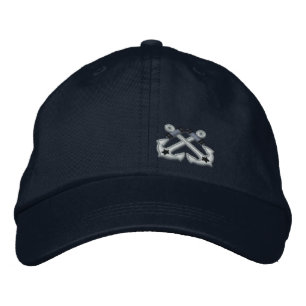 Gorra Bordada Anclas cruzadas Nautical Star Embroidery